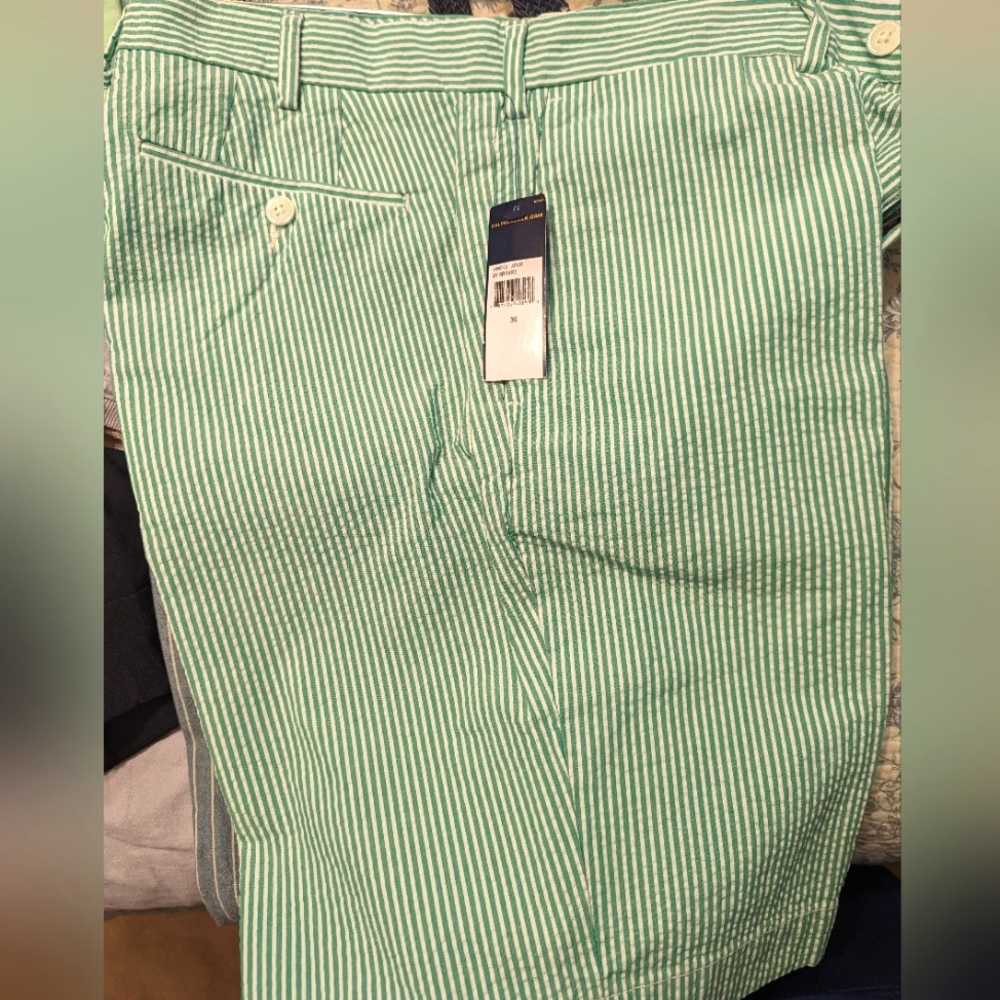 Ralph Lauren Seersucker Shorts